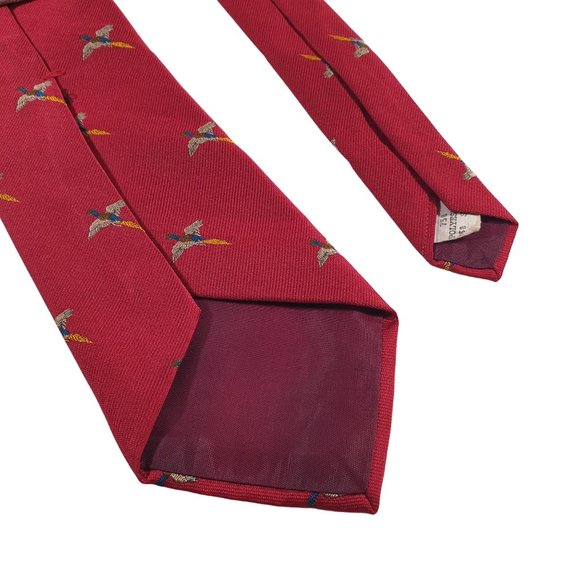 Cambridge Collection Mens Necktie Tie Designer Vintage Work Duck Hunter Dad Gift - Picture 5 of 5